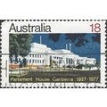AUSTRALIA, Parliament House Canberra, blue 1977...