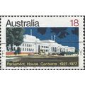 AUSTRALIA, Parliament House Canberra, blue 1977...