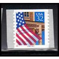 2915A 32c U.S. Flag Over Porch Fine MNH CNS 666...