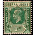 Sierra Leone 1912 King George V 1/2d Used Stamp