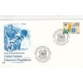 United Nations 1981 Volunteers FDC Vienna Speci...