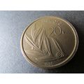1980 BELGIUM TWENTY FRANCS DUTCH TEXT - COIN - ...
