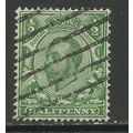 GB 1912 KGV 1/2 Green Downey head Wmk 103. ( L4...