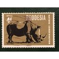 Rhodesia QEII 1967 Nature Conservation 4d Rhino...