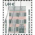 GERMANY, Beethoven House, Bonn, black 2003, €1....