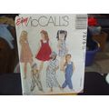 McCall's 7575 Girl's Jumper, Jumpsuit in 2 Leng...