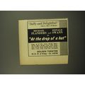 1959 At the Drop of a Hat Play Advertisement - Daffy and Delightful!