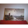 MILL, NATURE'S GLORIES unused antique postcard, Raphael Tuck & Sons 'Oilette' =