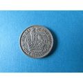 1947 GEORGE VI ENGLISH SHIELD ONE SHILLING - CO...