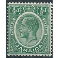 Jamaica 1921 SG92 1/2d Green Mounted Mint . . ..