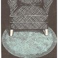 Knit Rug Pattern Round Knit Rug (2)