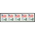 2280a 25c U.S. Flag Fine MNH PNC 13/5 V0648