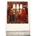 Vintage illustration: famous paintings van Eyck...