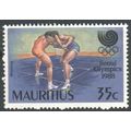 Mauritius stamps 1988 - 35c - Wrestling (Seoul ...