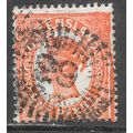 QUEENSLAND 1895 AUSTRALIA STATE QV ONE PENNY PM...