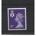 NorthernIreland.NI18 5p Reddish Violet.Mounted ...