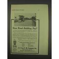 1913 J.I. Case Road Building Machines Ad