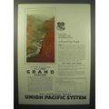 1930 Union Pacific Railroad Ad - Zion Canyon
