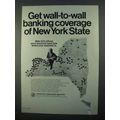 1968 Marine Midland Banks Ad - Coverage of New York