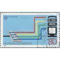 GERMANY, Communications, Europa, blue 1988, 80pf