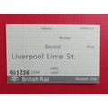 BR Liverpool Lime St Season Ticket