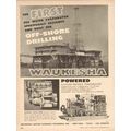 WAUKESHA MOTOR COMPANY 1954 first sea water eva...