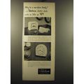 1949 Telechron Little Tel and Buffet Electric Clocks Ad - Why be a one-alarm