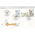 Luxembourg 1975 Sports FDC special cancel Unadd...