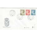 Luxembourg 1975 Grand Duc Definitives FDC Unadd...