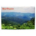 West Virginia Mountain Scene Fridge Magnet