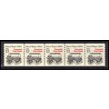 2258 13c Police Wagon Very Fine MNH Dry Gum PNC...