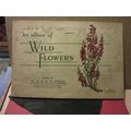 WILD FLOWERS album of cigarette cards by W.D. &...