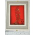 Vintage: Christmas card - Mary holding Jesus wi...