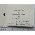 Vintage: Christmas card - British Consulate-Gen...