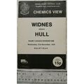 1979 programme Widnes v. Hull, 21/11