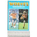 1982 programme Wolverhampton Wanderers v. Manch...
