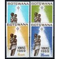 ZAYIX Botswana 54-57 MNH Christmas Star of Beth...