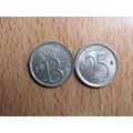 Belgium 1974 25 Centime Belgie (Dutch - Flemish...