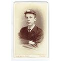 Victorian cdv photo young man uniform Ipswich p...