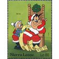 Sierra Leone. 1992. Big Pete as Father Christma...