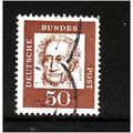 GERMANY 1961 FAMOUS GERMANS SG B 203 50pf BROWN...