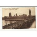 LONDON Great Victory March Postcard by Photochrom