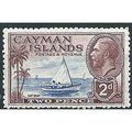 Cayman Islands 1935 SG100 2d Ultramarine & Purp...