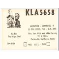 kla-5658 ben harvey porterville calif 1960s cb ...
