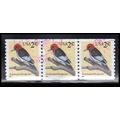 Used 3045 2c Red-Headed Woodpecker Very Fine PN...