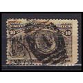 Used 237 10c Columbus Presenting Natives Barely...