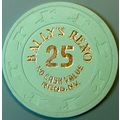 Bally's. $25 NCV Casino Chip. Reno, NV. M71.