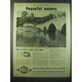 1940 Ilford Selo Film Ad - Peaceful waters