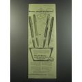1955 Onoto K1, K2, K3, and K4 pens Advertisement - the gift of a lifetime
