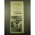 1966 Prudential Insurance Ad - For advice and understanding
